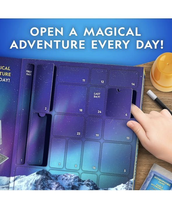 National Geographic Magic Advent Calendar 2023 魔術 聖誕倒數日曆, 興趣及遊戲, 玩具