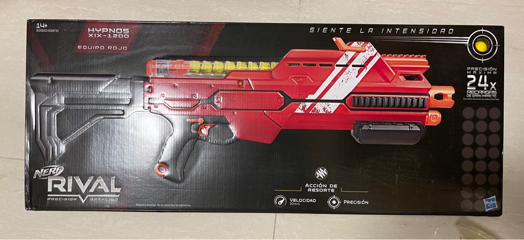 Nerf Blaster Nerf Rival Hypnos Walmart Nerf Rival Hypnos Xix 1200