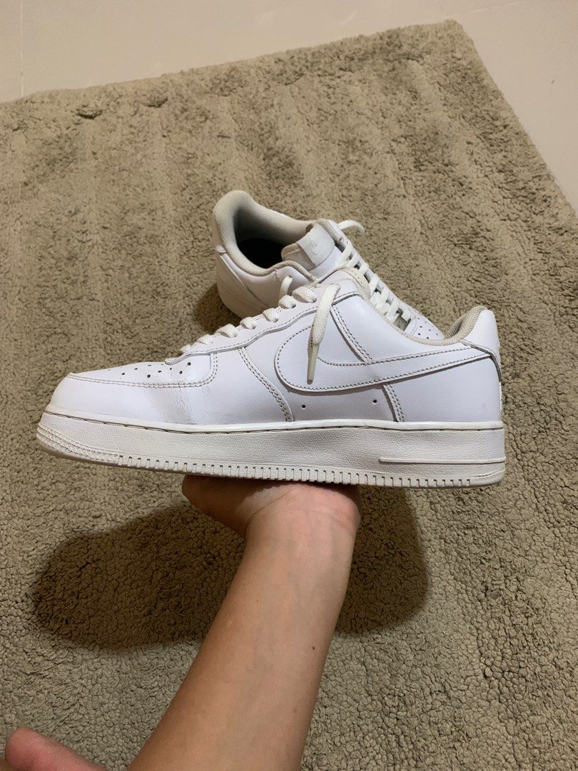 how to make af1 white again