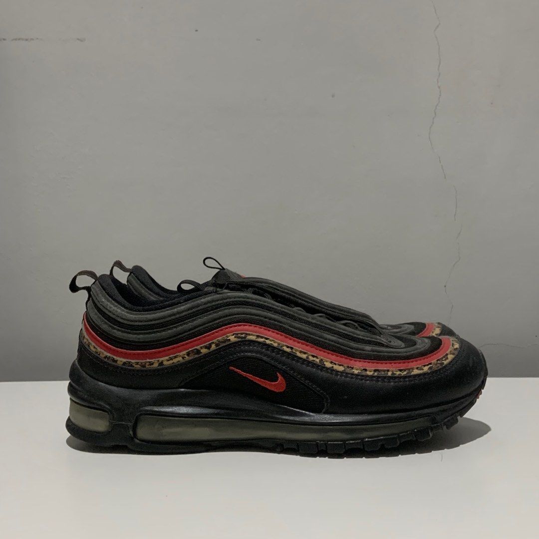 Nike Airmax 97 Leopard Pack Black