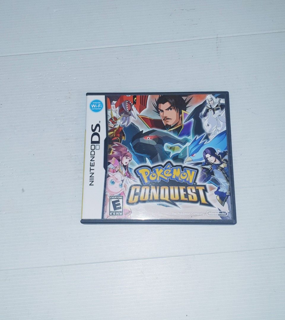 Pokemon Conquest Sur Nintendo DS - Neuf Sous Blister, Version Française