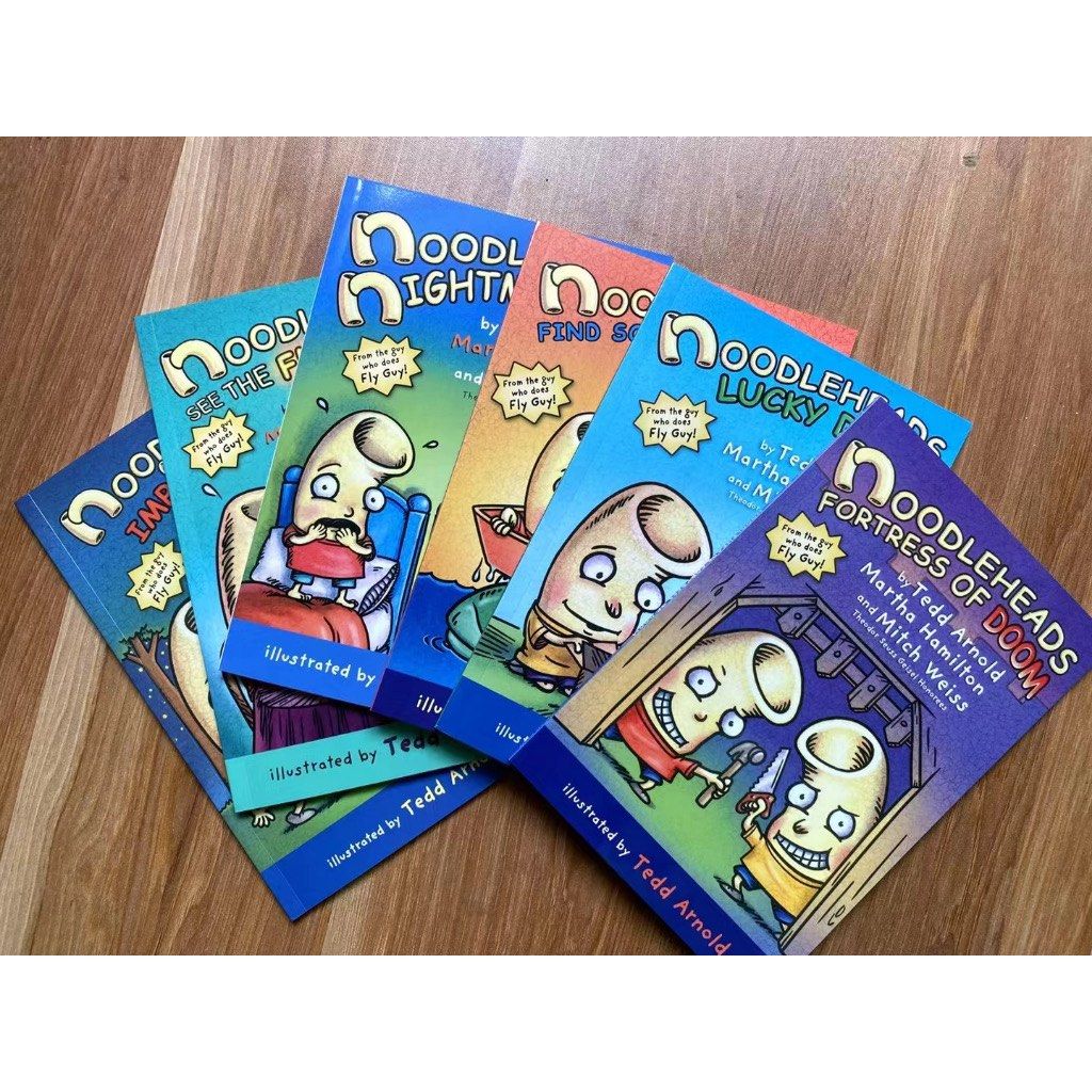 Noodleheads Series by Tedd Arnold (6 Books), Hobbies & Toys, Books