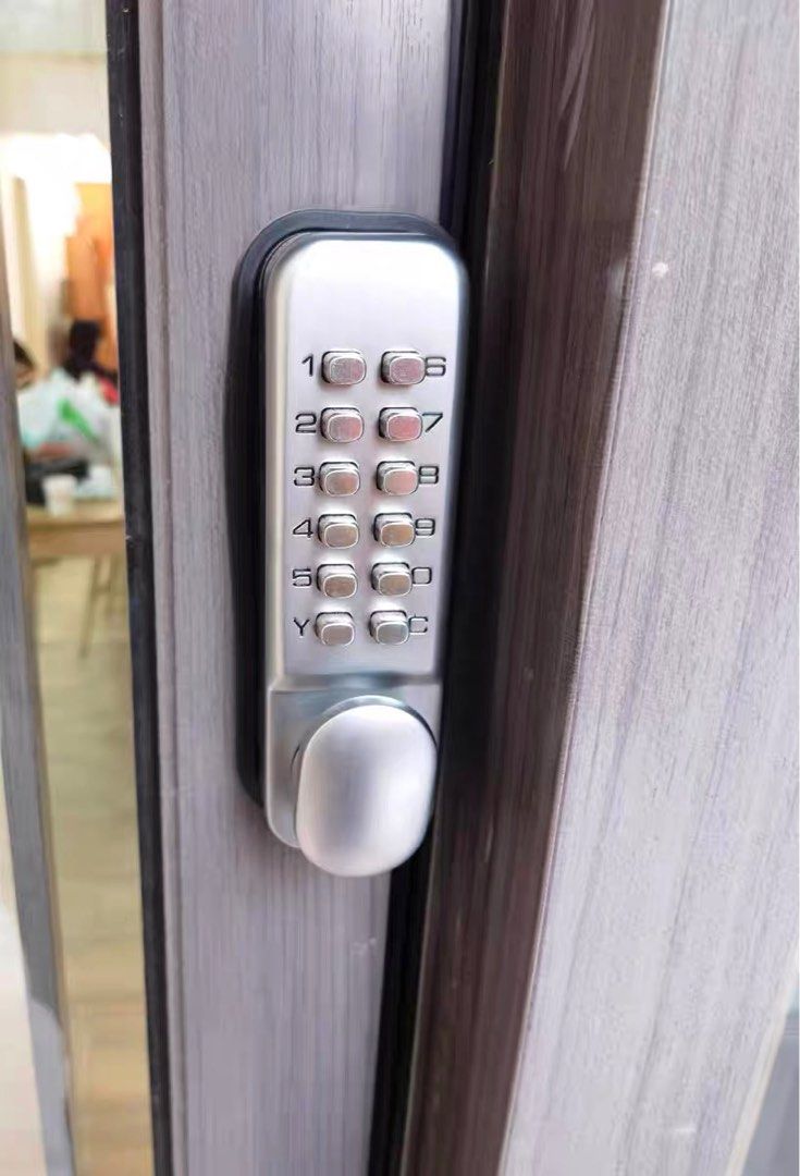 Numeric lock for sliding / folding door, Furniture & Home Living