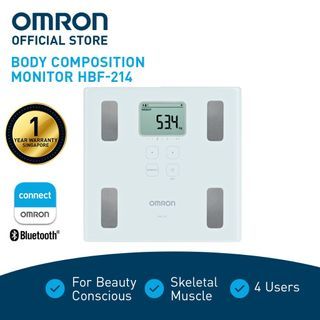 Omron Body Composition Monitor HBF-214 [1 Year Local Warranty]