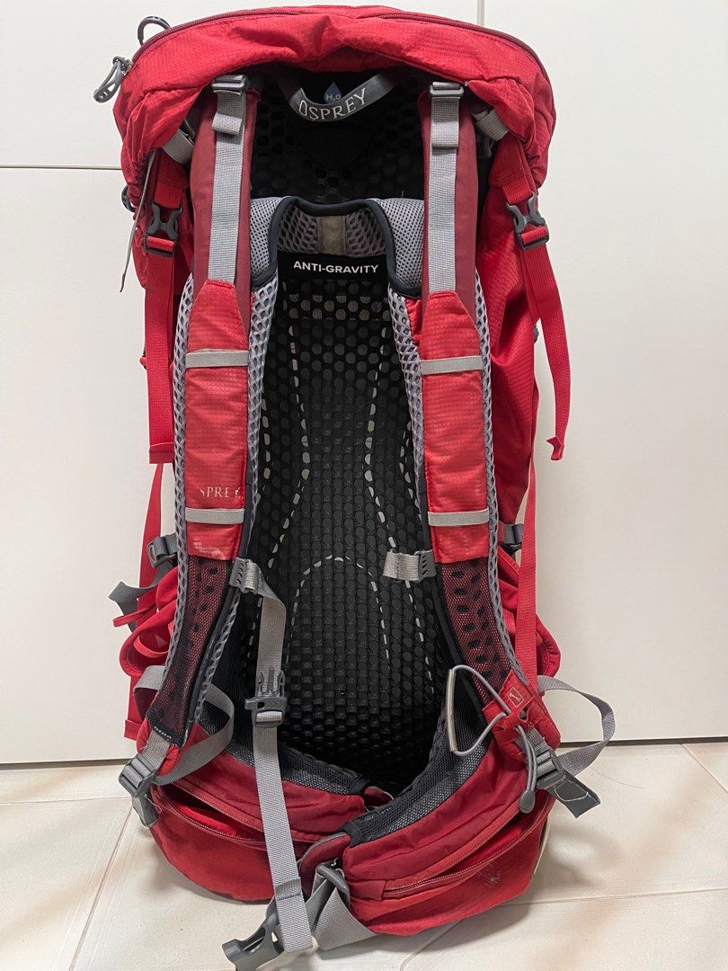 Osprey zero deals gravity
