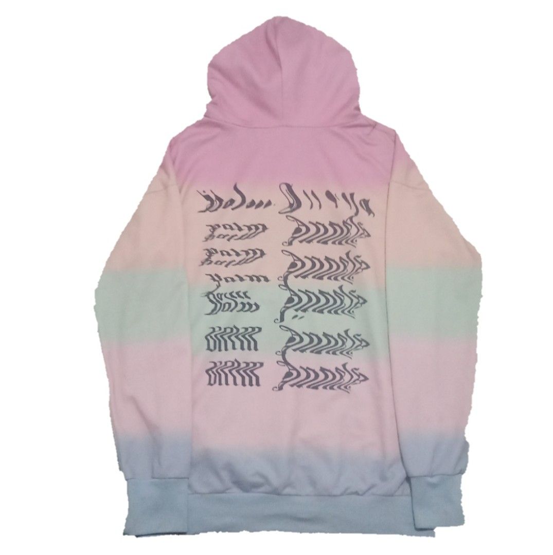 PALM ANGELS RAINBOW GOTHIC HOODIE Men s Fashion Coats Jackets