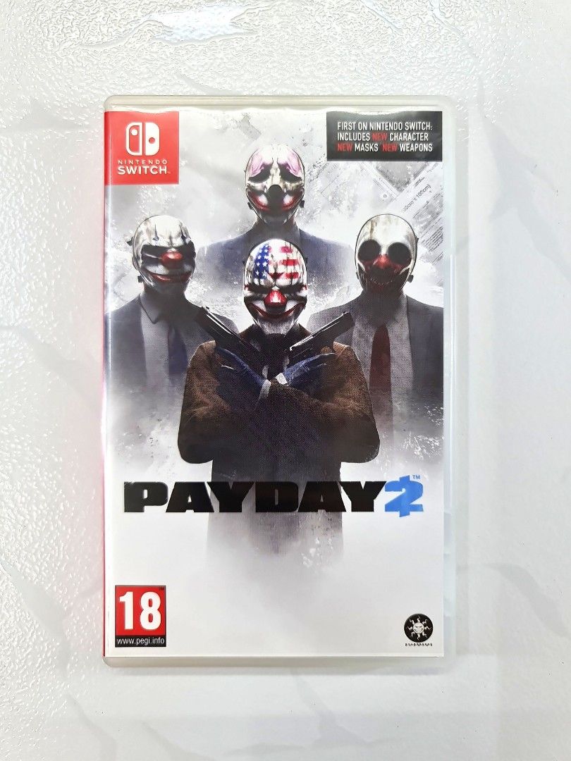 Payday 2 nintendo sales switch
