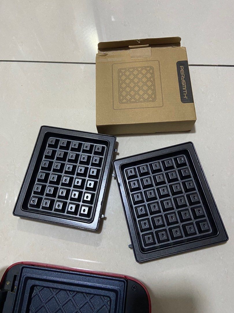 Perysmith 3 in 1 waffle, sandwich and omelette maker, TV & Home