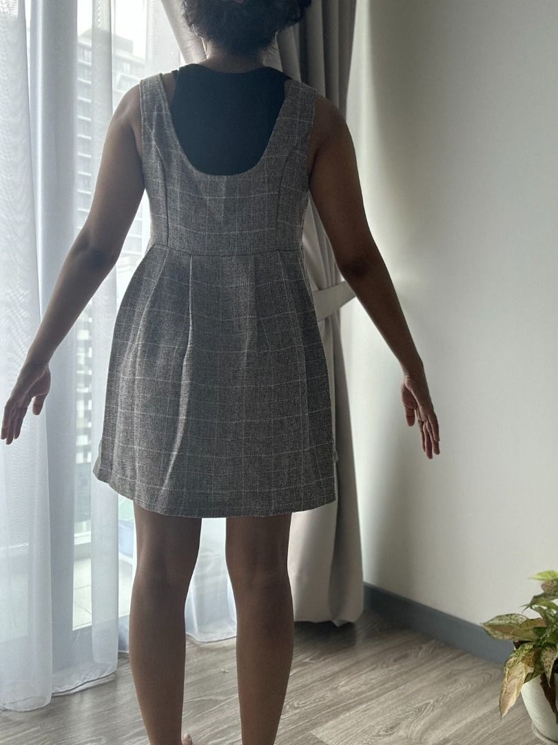 Aline pinafore dress top