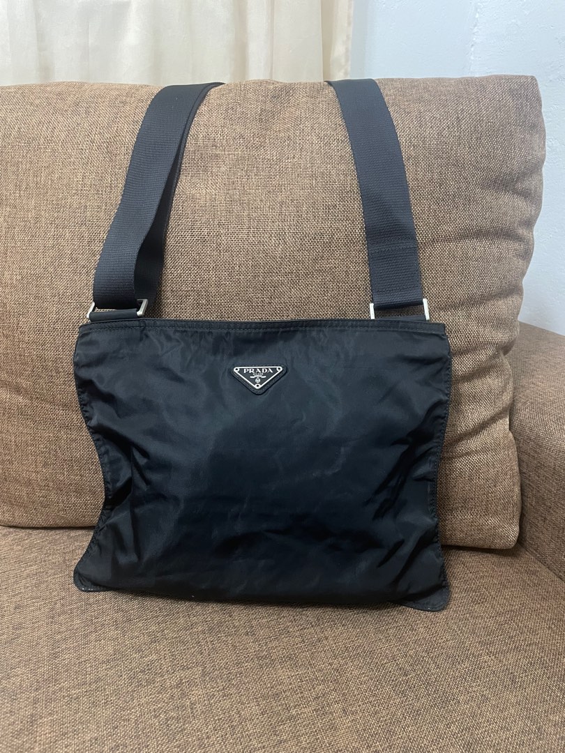 PRADA vintage nylon crossbody bag on Carousell