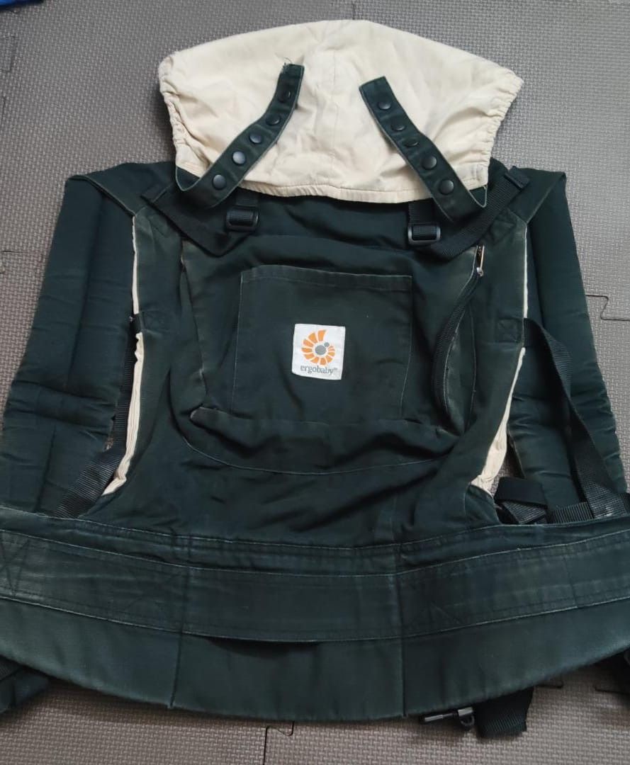 Ergobaby original 3 position baby carrier black camel hot sale