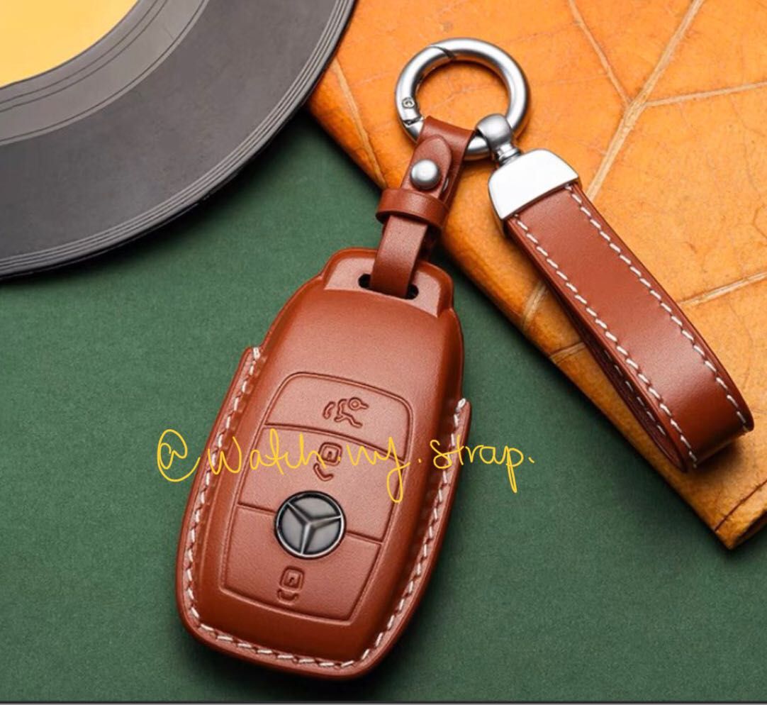 Genuine leather car cheap key case