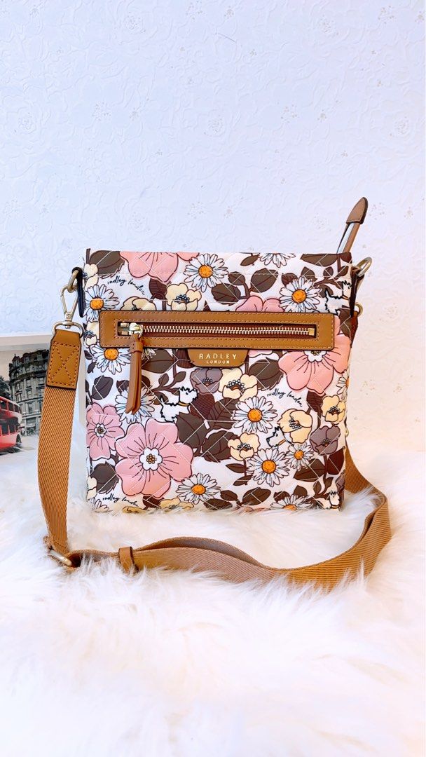 Radley Finsbury Parks 60s Floral Crossbody Multi colour