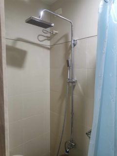 Rain shower set with hand shower