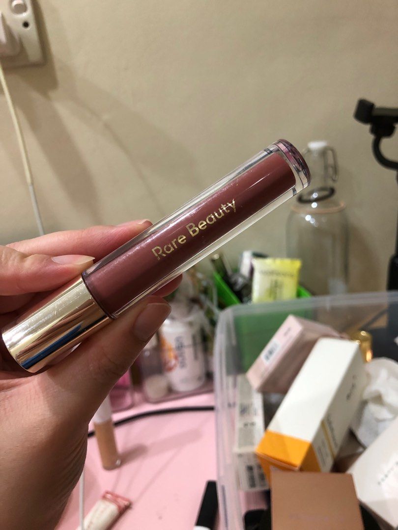Rare Beauty glossy Lip Balm (Nearly Neutral), Beauty & Personal Care