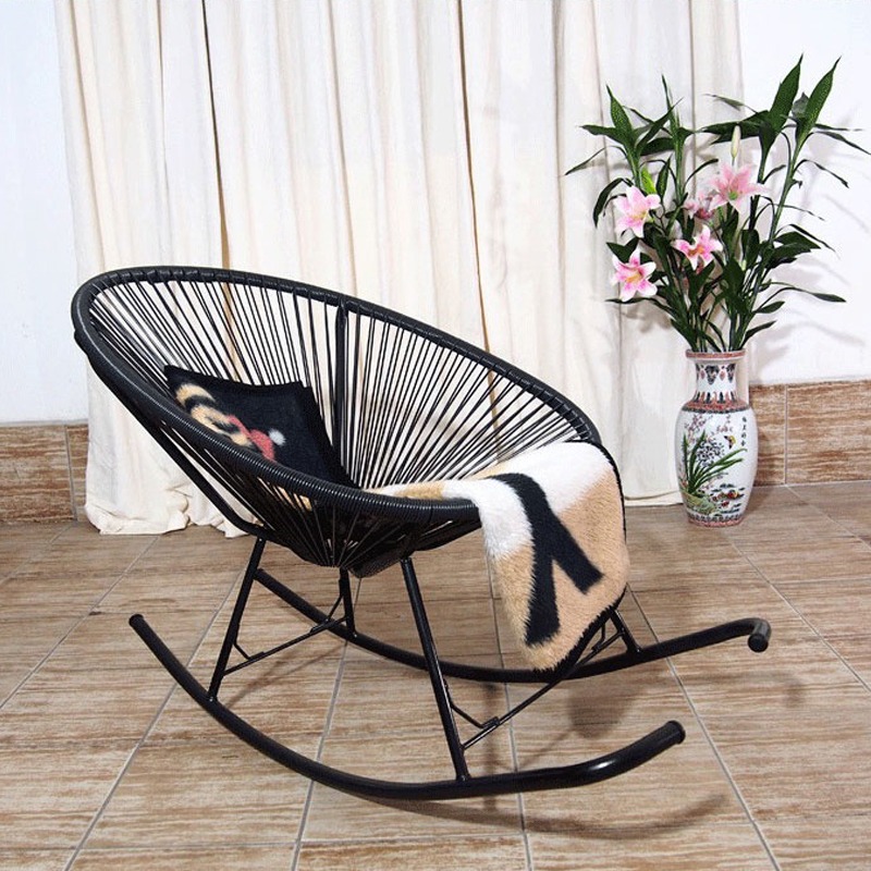 Rattan Chair/Rocking Chair/Balcony Chair/Outdoor Rocking Chair -cash on ...