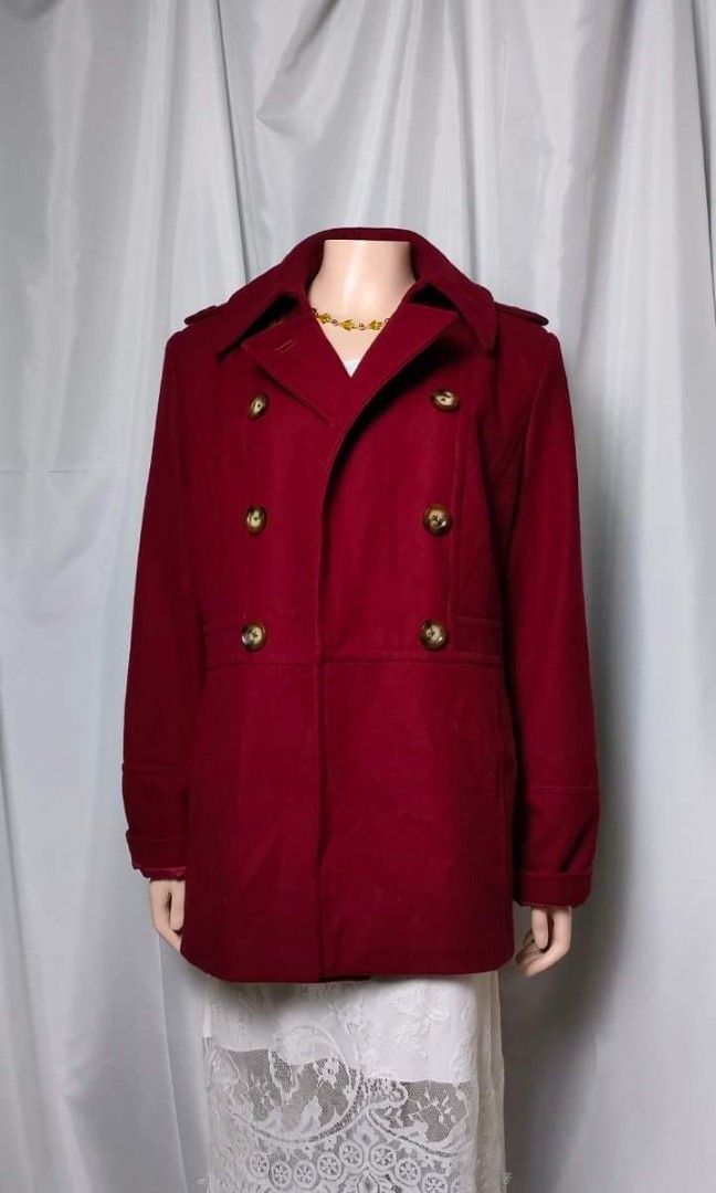 Michael Kors Red Coat Women s Fashion Coats Jackets and