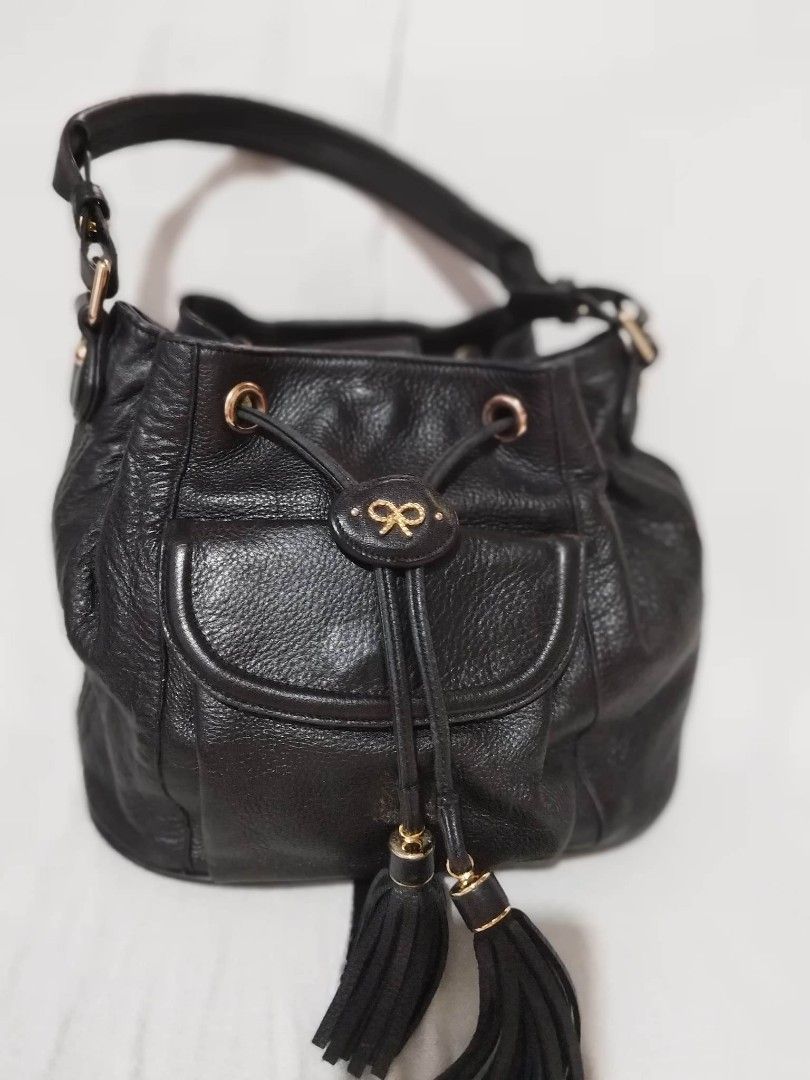 Rhiz Liza leather bucket bag Women s Fashion Bags Wallets Shoulder Bags on Carousell