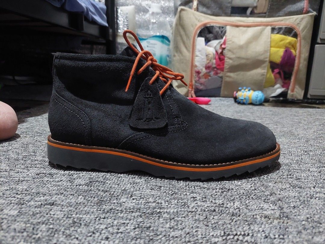 Rockport suede clearance chukka boots