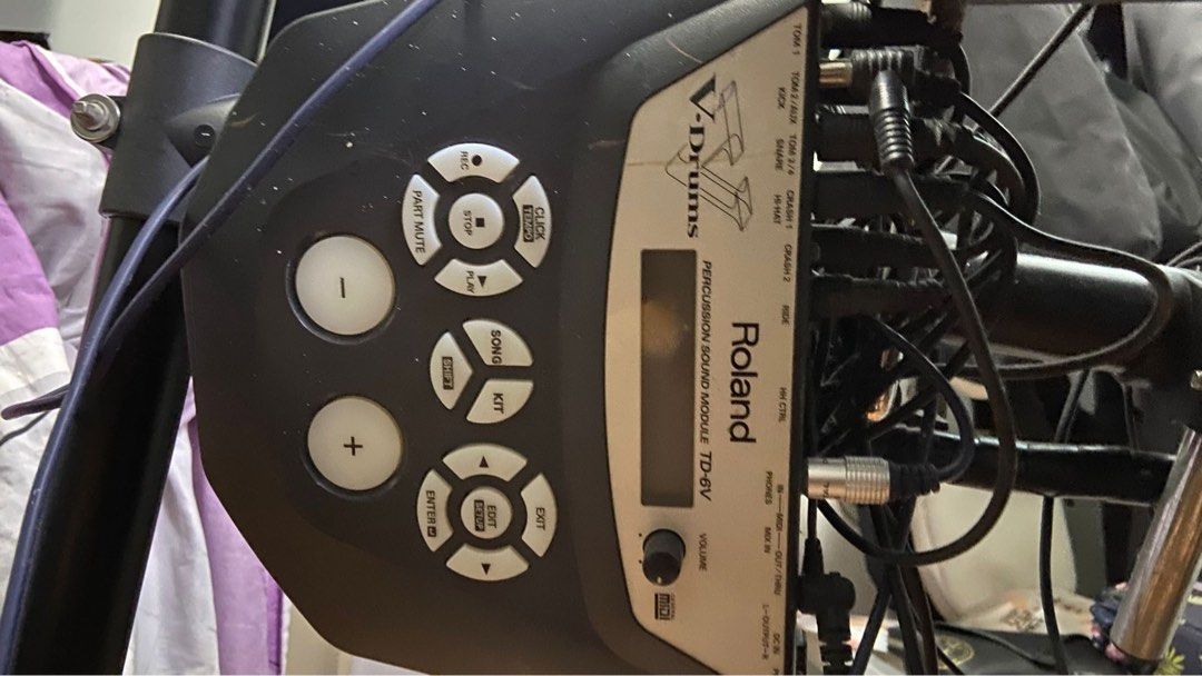 Roland TD6V electronic Drum set, Hobbies & Toys, Music & Media