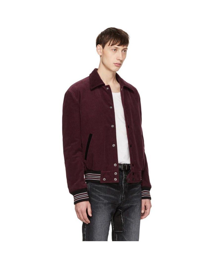 Saint laurent corduroy jacket hot sale