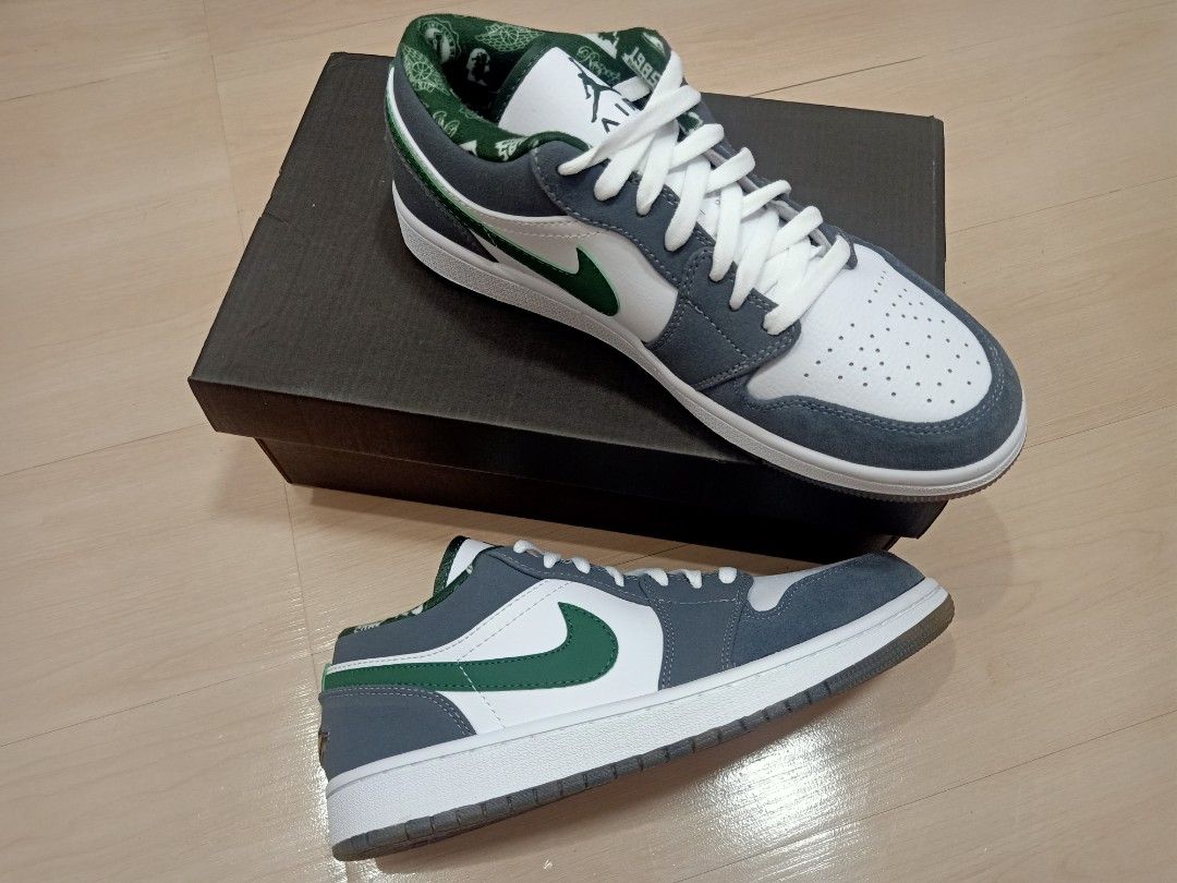 Green and grey jordan 1 outlet