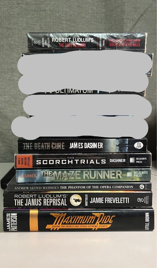 Sci-Fi Books (50 each) (Category: Storybooks) located in Cabanatuan. Submitted by itemsbydee (Listing ID 1194342806, Image 1). Description: •50php per book MOP is Gcash and MOD is Gogo Express. Message me for any Qs or photos! .