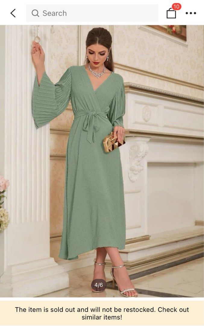 SHEIN GREEN DRESS, Women's Fashion, Dresses & Sets, Dresses on Carousell SHEIN GREEN DRESS, Women's Fashion, Dresses & Sets, Dresses on Carousell