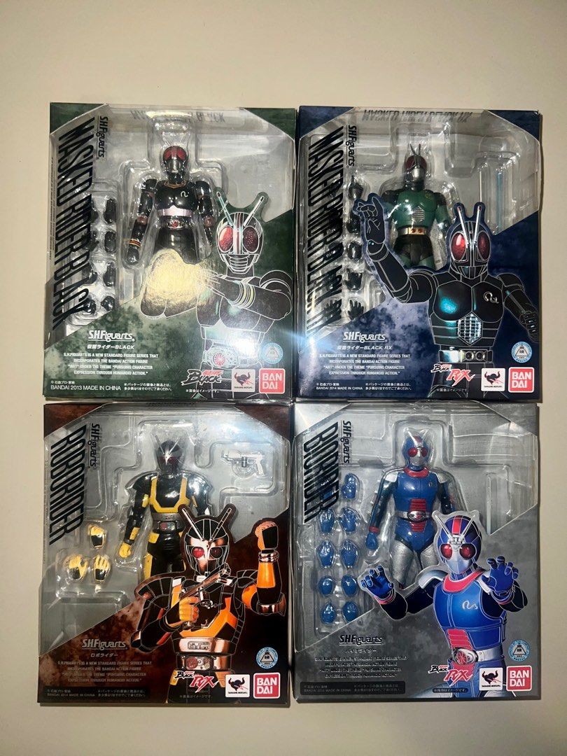 Sh figuarts kamen rider black rx top