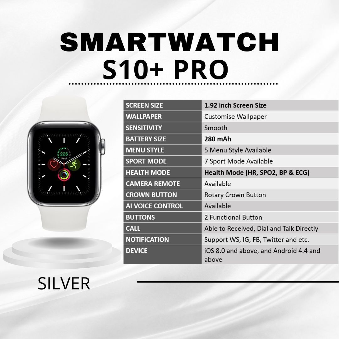 S10+ smartwatch discount