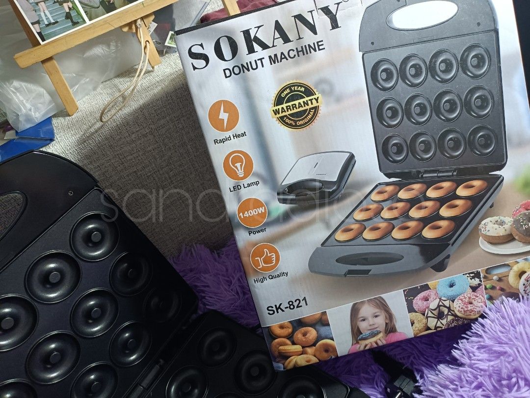 SOKANY Donut Maker / Donut Machine, TV & Home Appliances, Kitchen