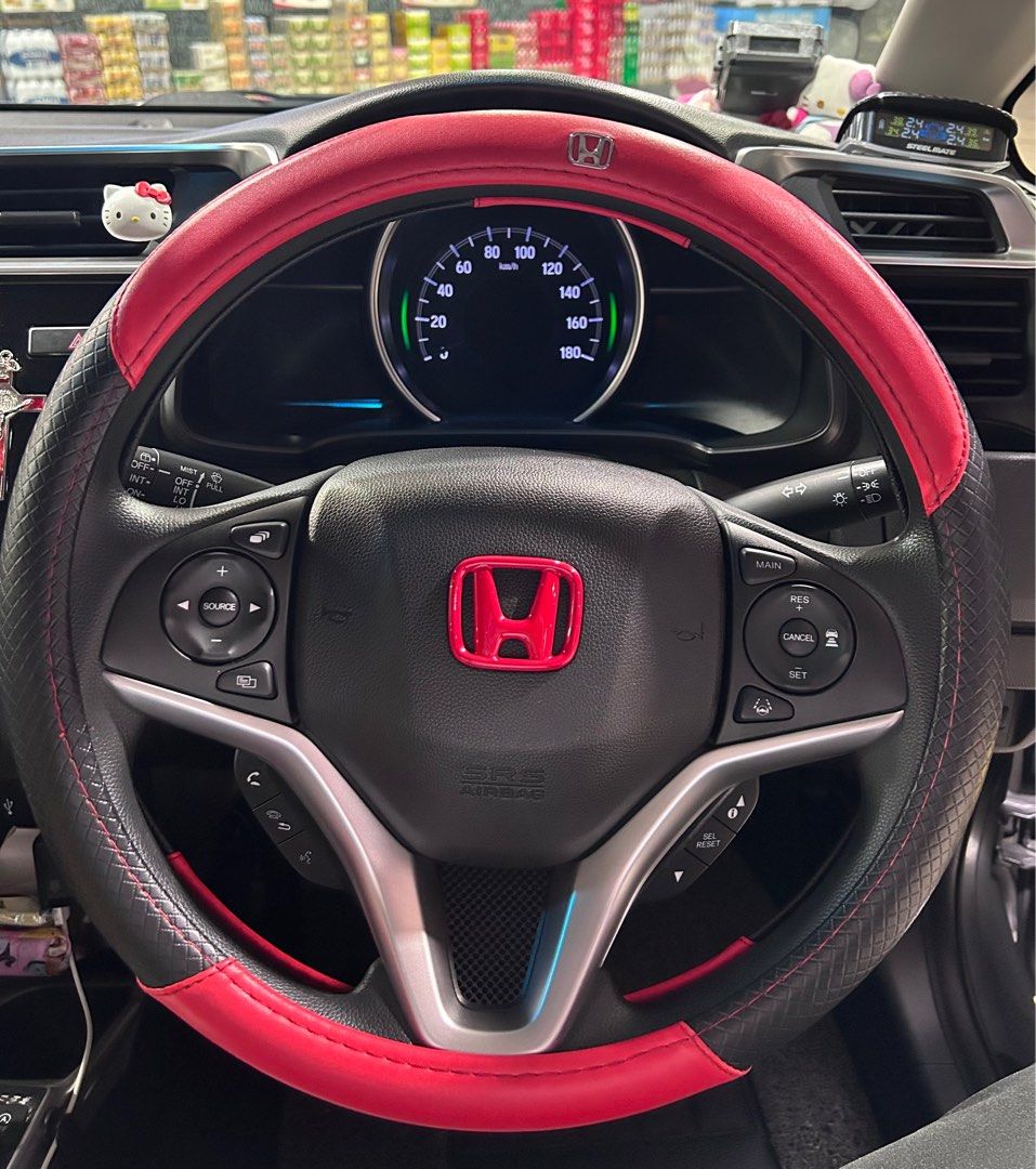 Steering wheel cover for Honda FIT, Car Accessories, Accessories on