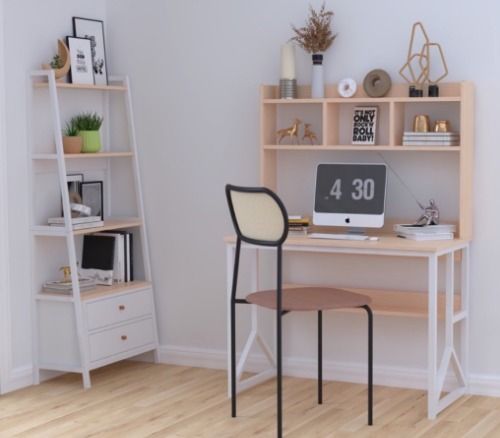 Study table with Book Rack/ Space-Saving / Productive Home Furniture ...
