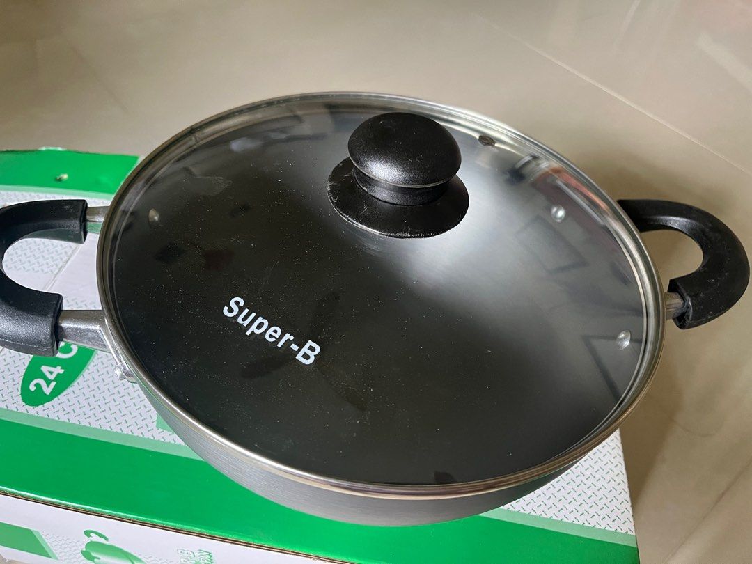 Super B small deep fried wok, Furniture & Home Living, Kitchenware