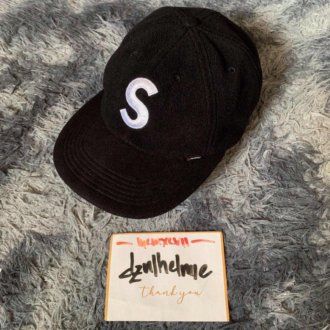 帽子 Supreme Polartec S Logo 6-Panel Hat Cap5 Supreme Polartec S Logo 6-Panel Hat (FW18) - $48