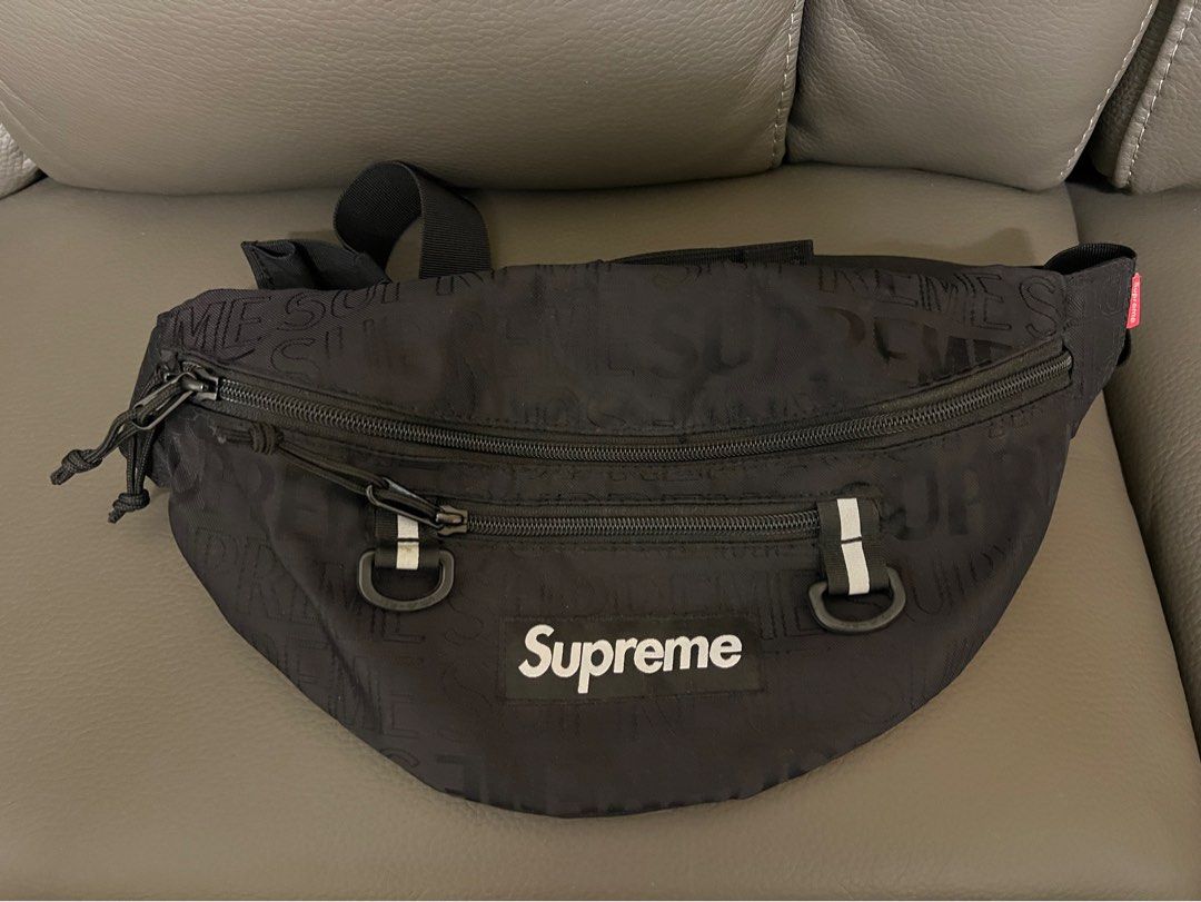 supreme ウエストバッグ　美品　2019ss supreme 2019SS Waist Bag ウエストバッグ 水色