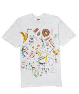 Supreme Trash Tee Black, Men's Fashion, Tops & Sets, Tshirts 