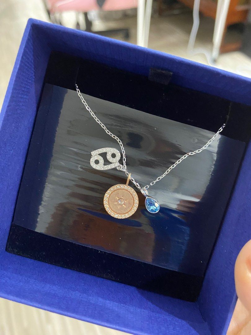 Swarovski sales horoscope necklace