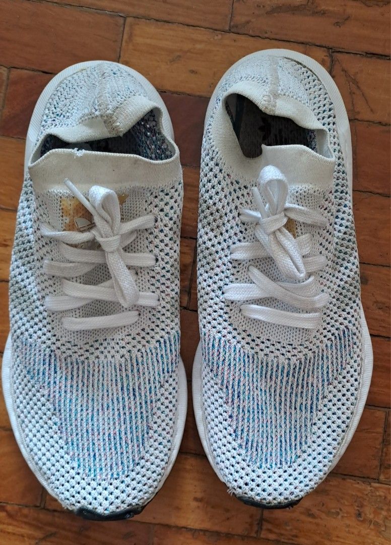 Adidas swift run clearance primeknit white multi shoes