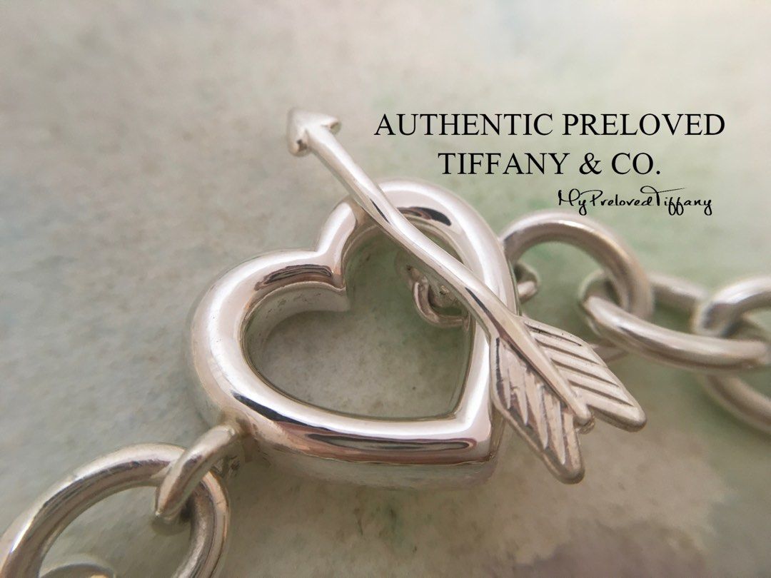 Tiffany heart hot sale arrow bracelet