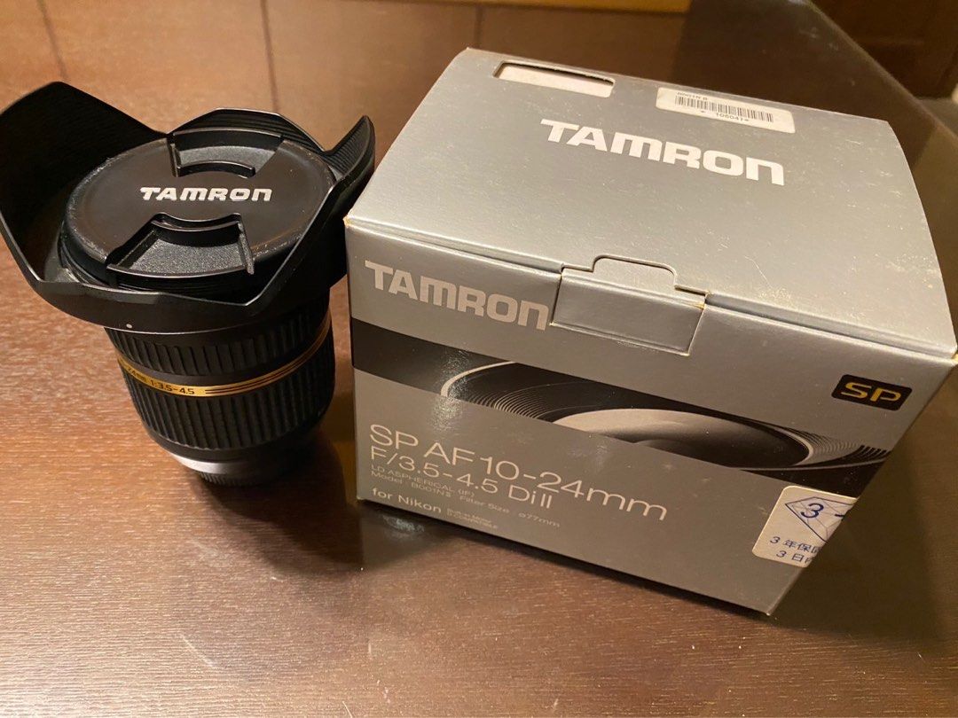 TAMRON SP AF10-24mm F/3.5-4.5 Di II (B001) FOR N, 相機攝影, 相機在