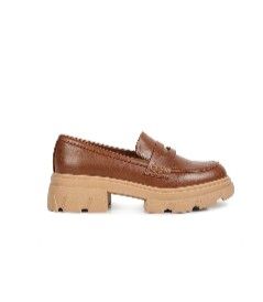 Chunky on sale tan loafers