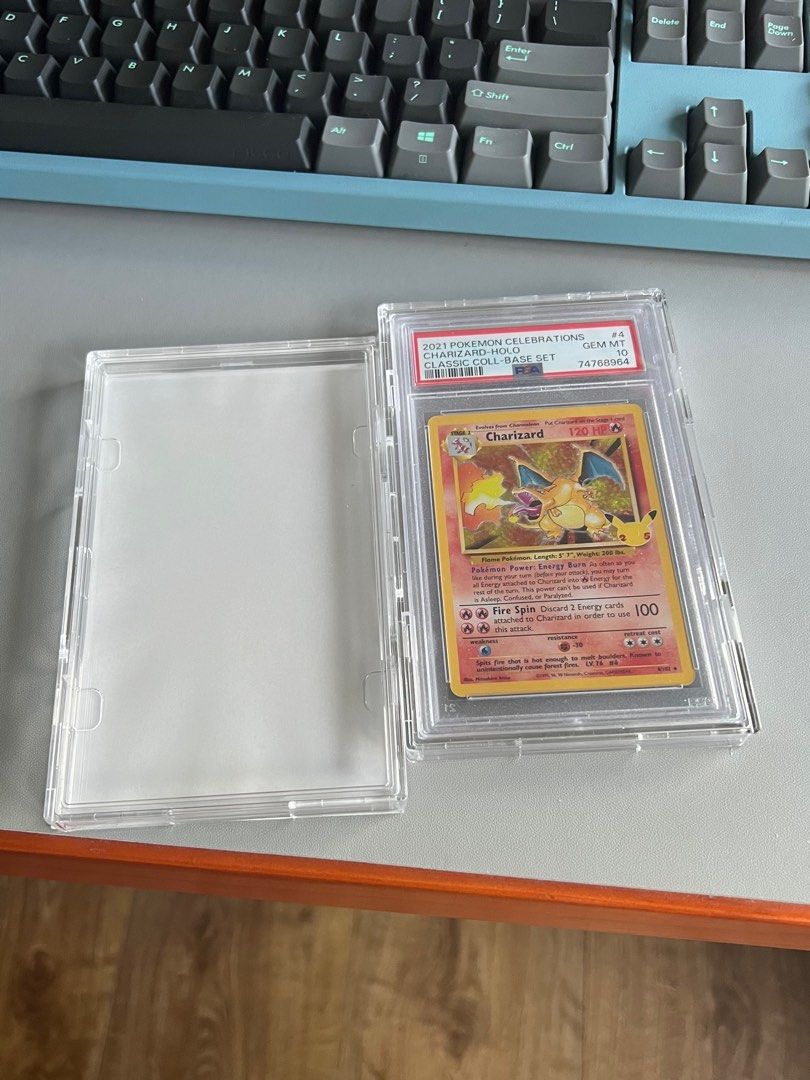TCG Full Protect Packcase Hard Shell Display Box Case for PSA Slabs ...
