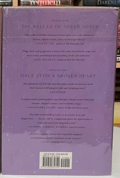 The ballad of never after hardcover signed edition (barnes&nobles) on