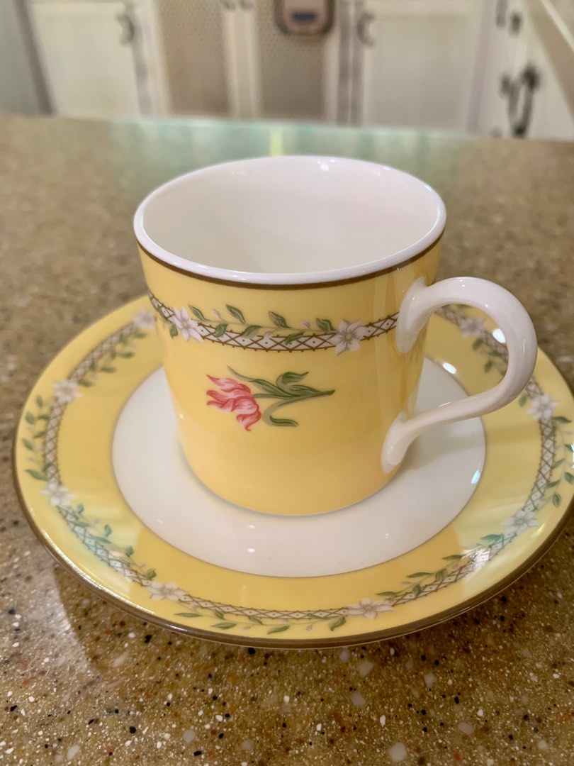 TIFFANY CO limited edition vintage cup and saucer espresso