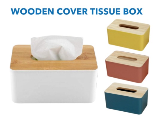 Tissue Box Cover For Disposable Paper Facial Tissues Rectangular ...