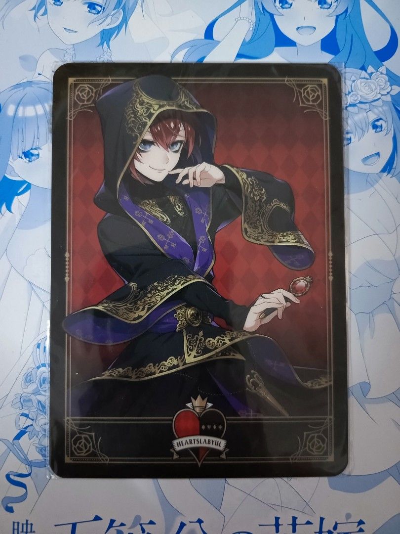 Twisted Wonderland Heartslabyul ~Riddle Rosehearts~ Postcard sized card ...