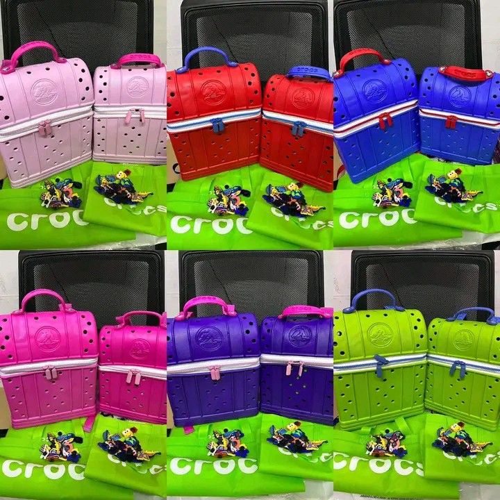 Crocs school hotsell bag