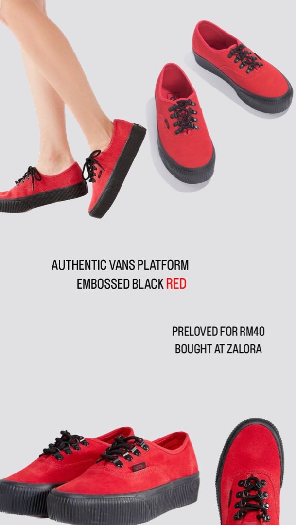 Vans sneakers zalora store