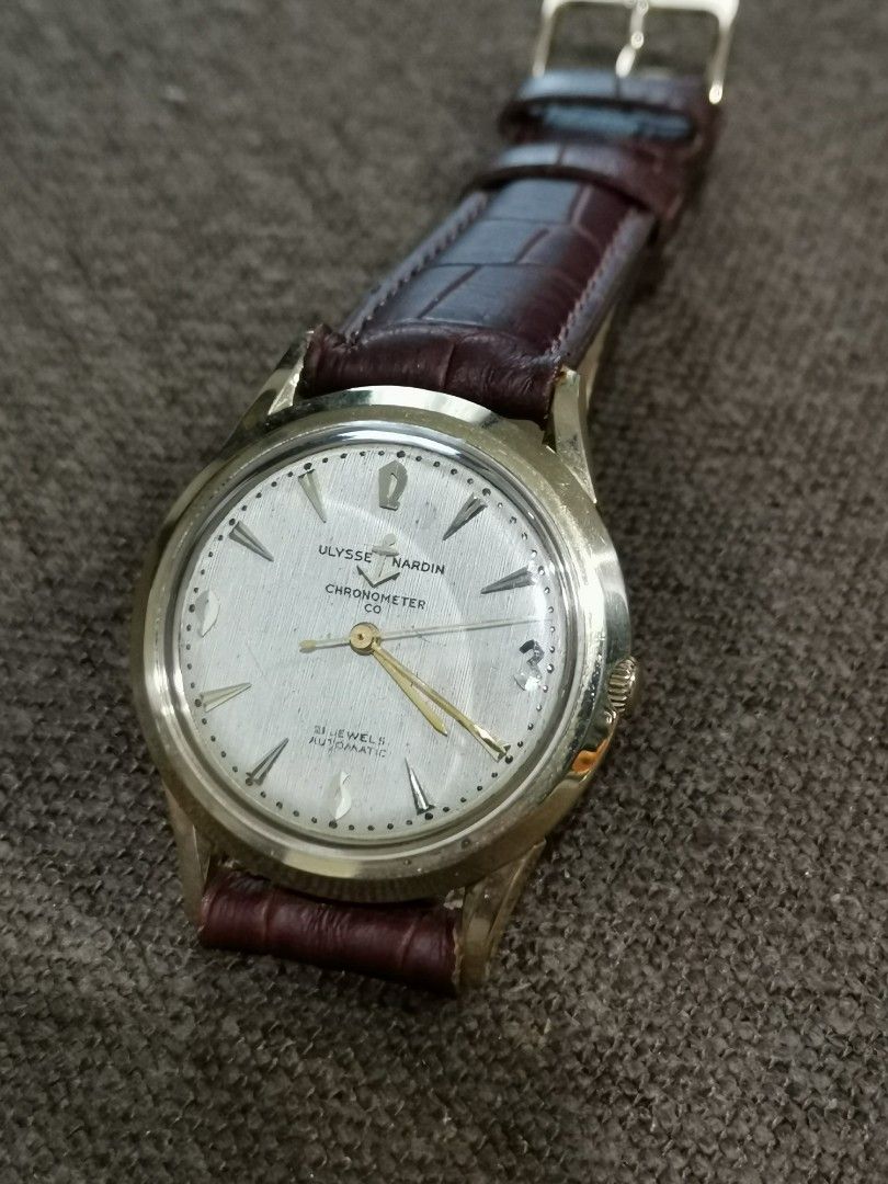 1640 Ulysse Nardin Chronometer Automatic 14k Soild Gold Men s